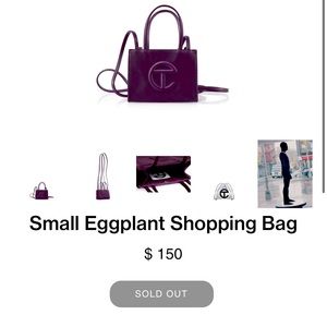 Telfar - Small Eggplant Shopping Bag